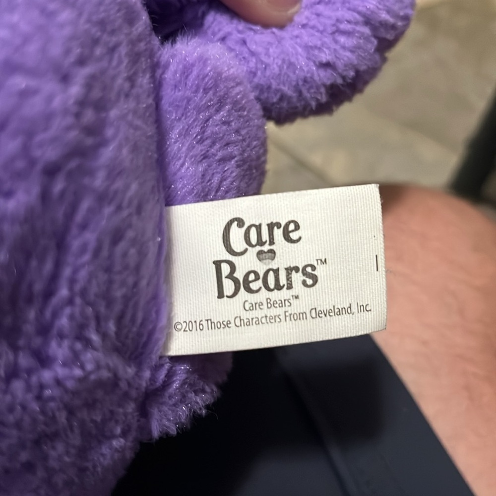 Care Bears Purple Plush with Heart Balloons - Picture 5 of 8